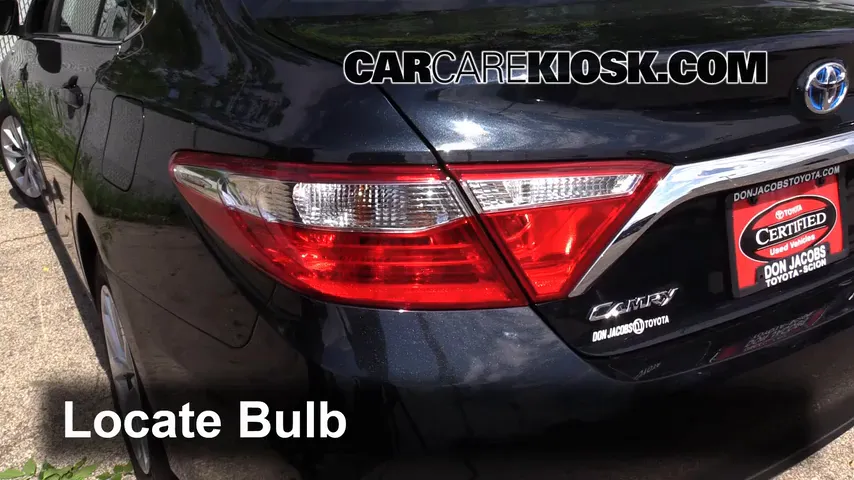 2016 Toyota Camry Hybrid LE 2.5L 4 Cyl. Lights Brake Light (replace bulb)